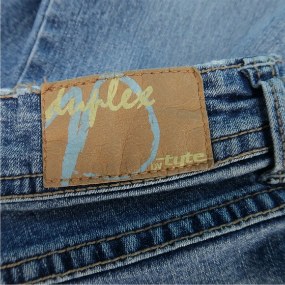 Tyte Duplex Jeans Plus Size 14W 30 X 29 Blue Bootcut Mid Rise Pants - Picture 5 of 5